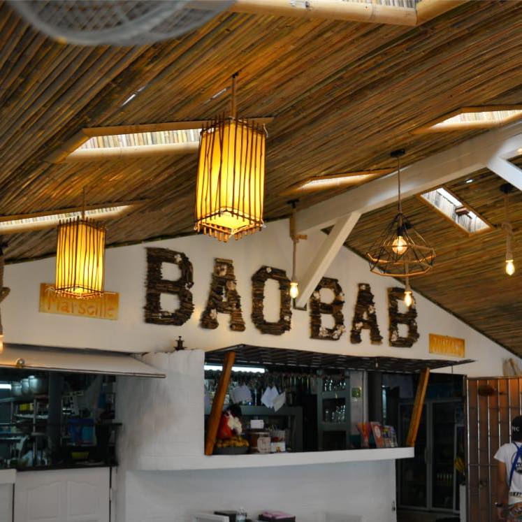 Baobab Restaurant - French & Thai food on Lamai Beach, Koh Samui