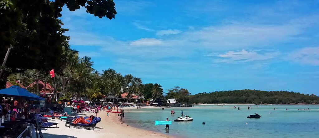 Chaweng Beach on Koh Samui