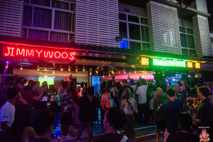 Jimmy Woo's Bar in Chaweng, Koh Samui