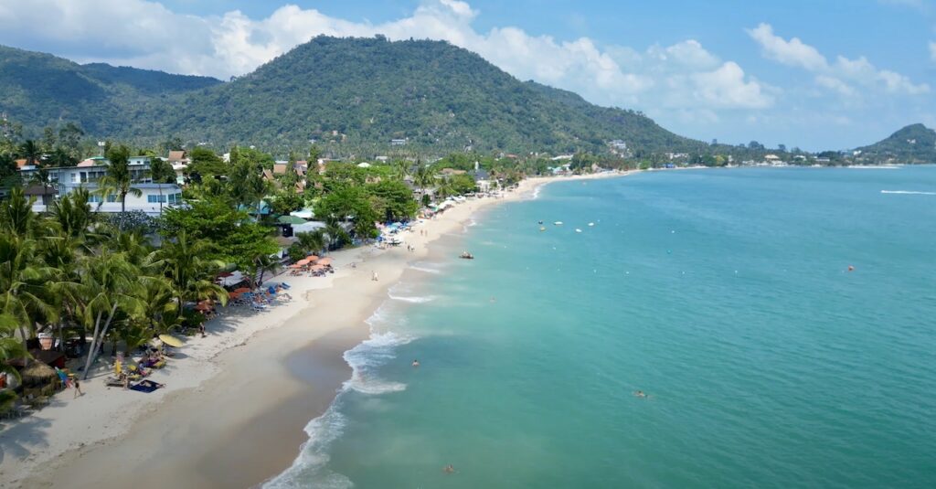 Lamai Beach on Koh Samui, Thailand