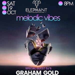 DJ Graham Gold at Elephant Beach Club in Chaweng, Koh Samui - October 19th 2024