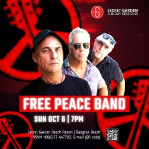 Live Music Sunday Sessions Big Buddha Beach Koh Samui October 6th 2024