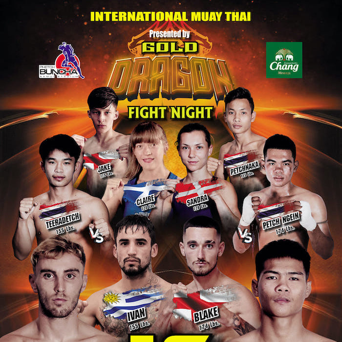 Muay Thai Fight Night in Chaweng: October 16th