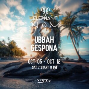 NOM Barcelona @ Elephant Beach Club, Chaweng, Koh Samui October 5th 2024