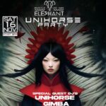 Unihorse Party at Elephant Beach Club Chaweng Saturday November 16th - Koh Samui