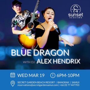 Blue Dragon at Secret Garden Beach Resort Bangrak Koh Samui March 19 2025