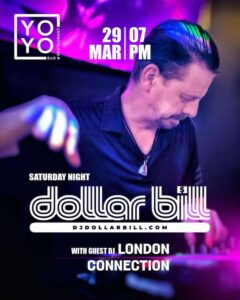 DJ Dollar Bill at YOYO Bar & Restaurant Koh Samui March 29 2025