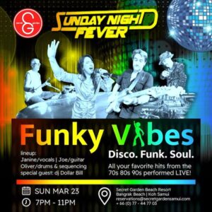 Funky Vibes at Secret Garden Beach Resort Koh Samui March 23 2025