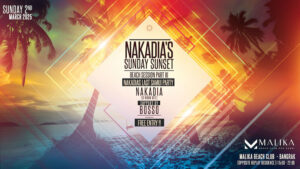 Nakadia at Malika Beach Club Koh Samui March 2nd 2025