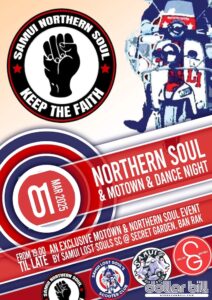 Samui Northern Soul Night at Secret Garden Beach Resort Koh Samui March 1st 2025